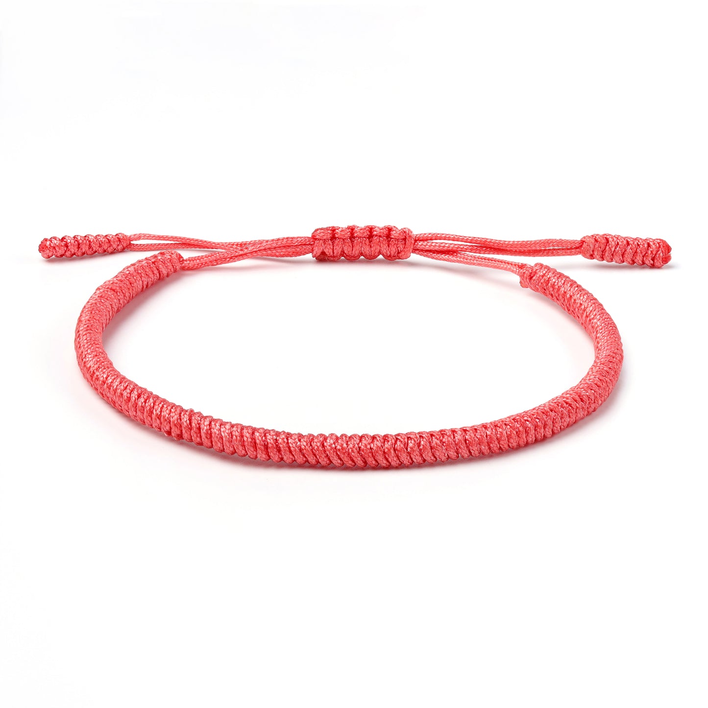 ENTUSIASMO - Pulsera de nudos budistas de la suerte hecho a mano