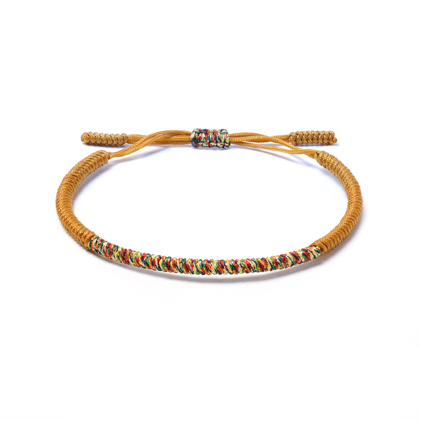 SINTONIZACIÓN - Pulsera de nudos budistas de la suerte hecho a mano