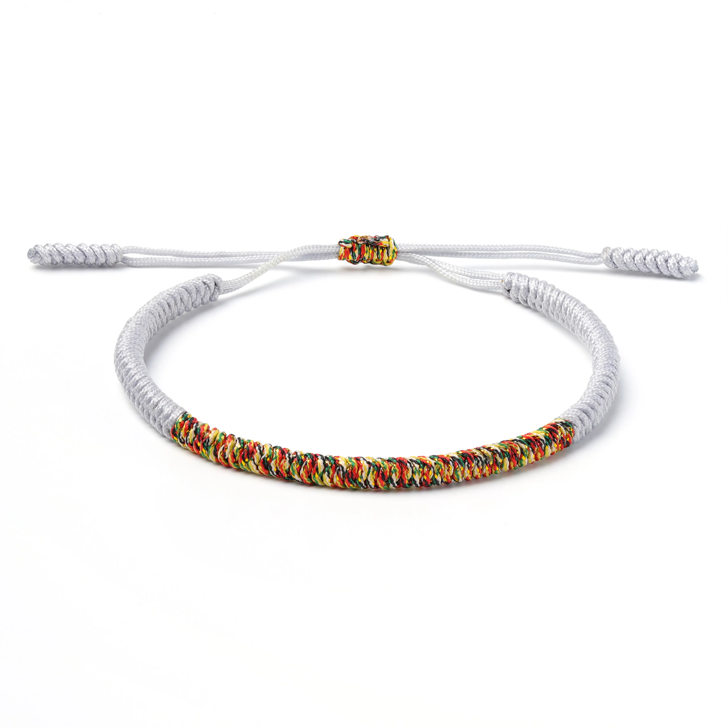 SINTONIZACIÓN - Pulsera de nudos budistas de la suerte hecho a mano