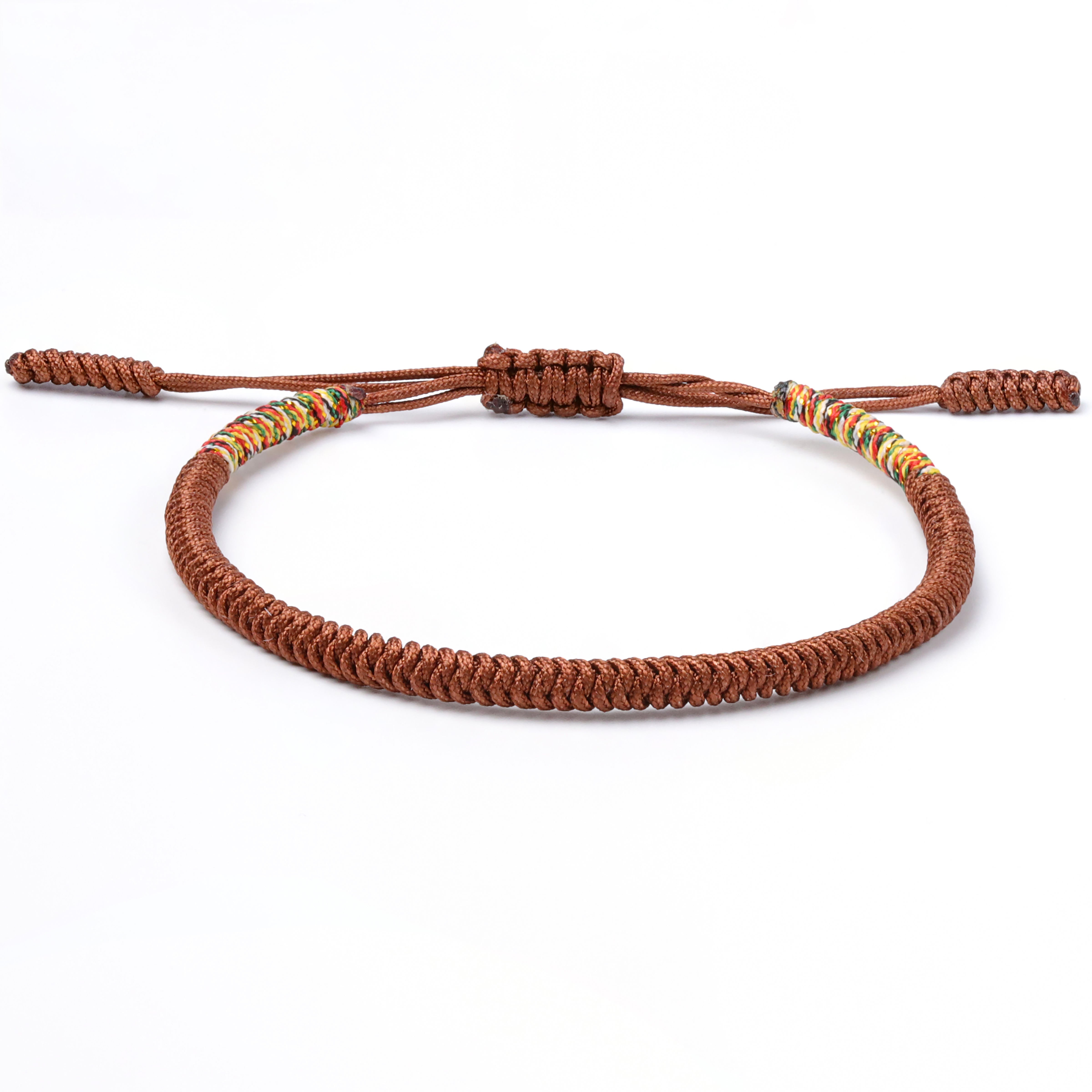 ALINEACIÓN - Pulsera de nudos budistas de la suerte