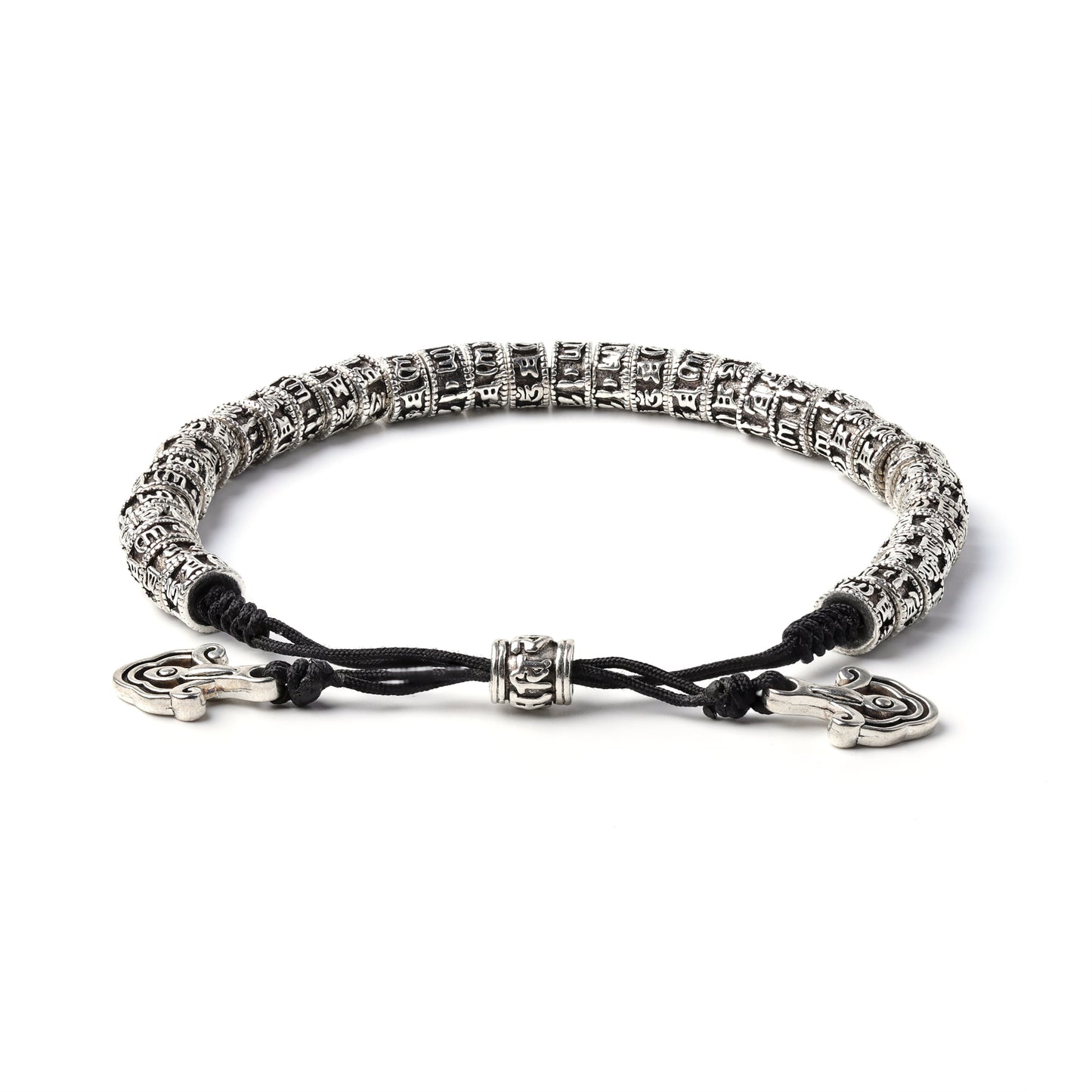 Tibetan silver account of Tibetan Buddhist Bracelet