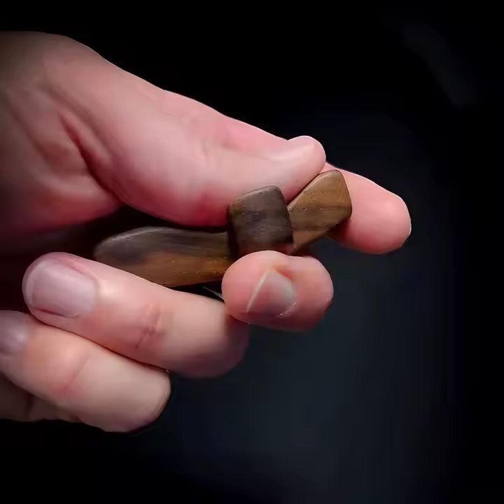 Set de 3 Cruces de Madera Decorativas | Símbolo con Significado | Para Hogar, Oficina o Regalo Especial