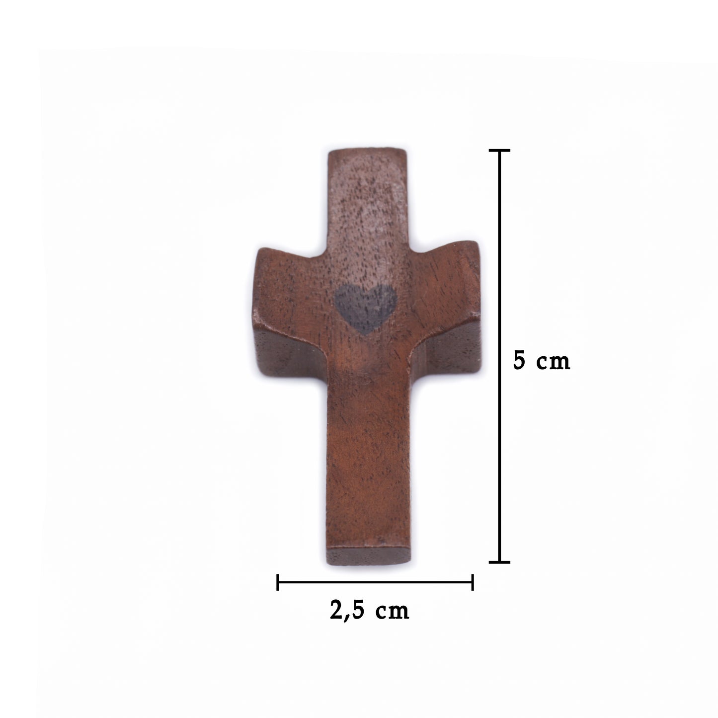 Set 1 Cruz de Madera + 1 Llavero cruz | Símbolo de Fe | Amor y Protección en tu Mano