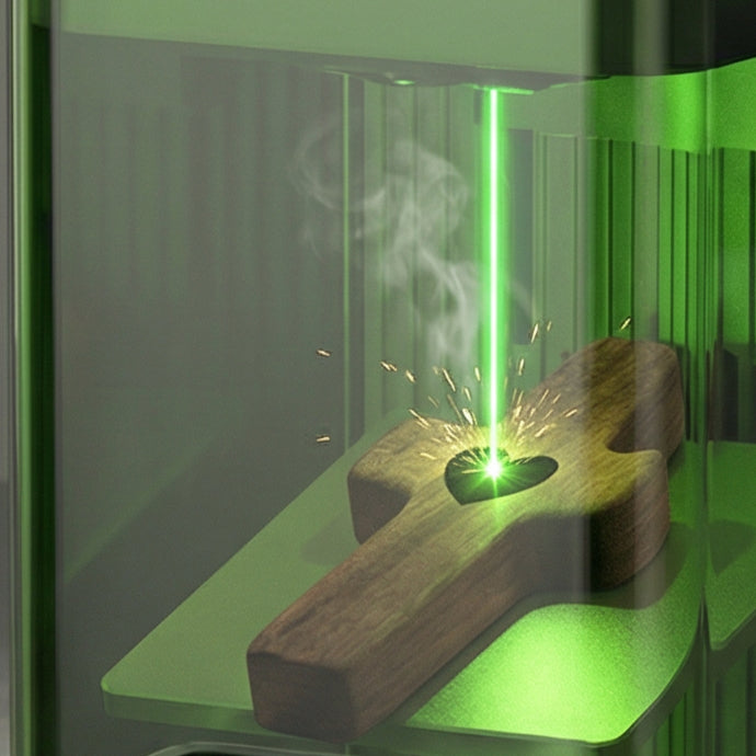 Grabado láser personalizado (1 unidad) – si quieres varias, añade uno por cada cruz