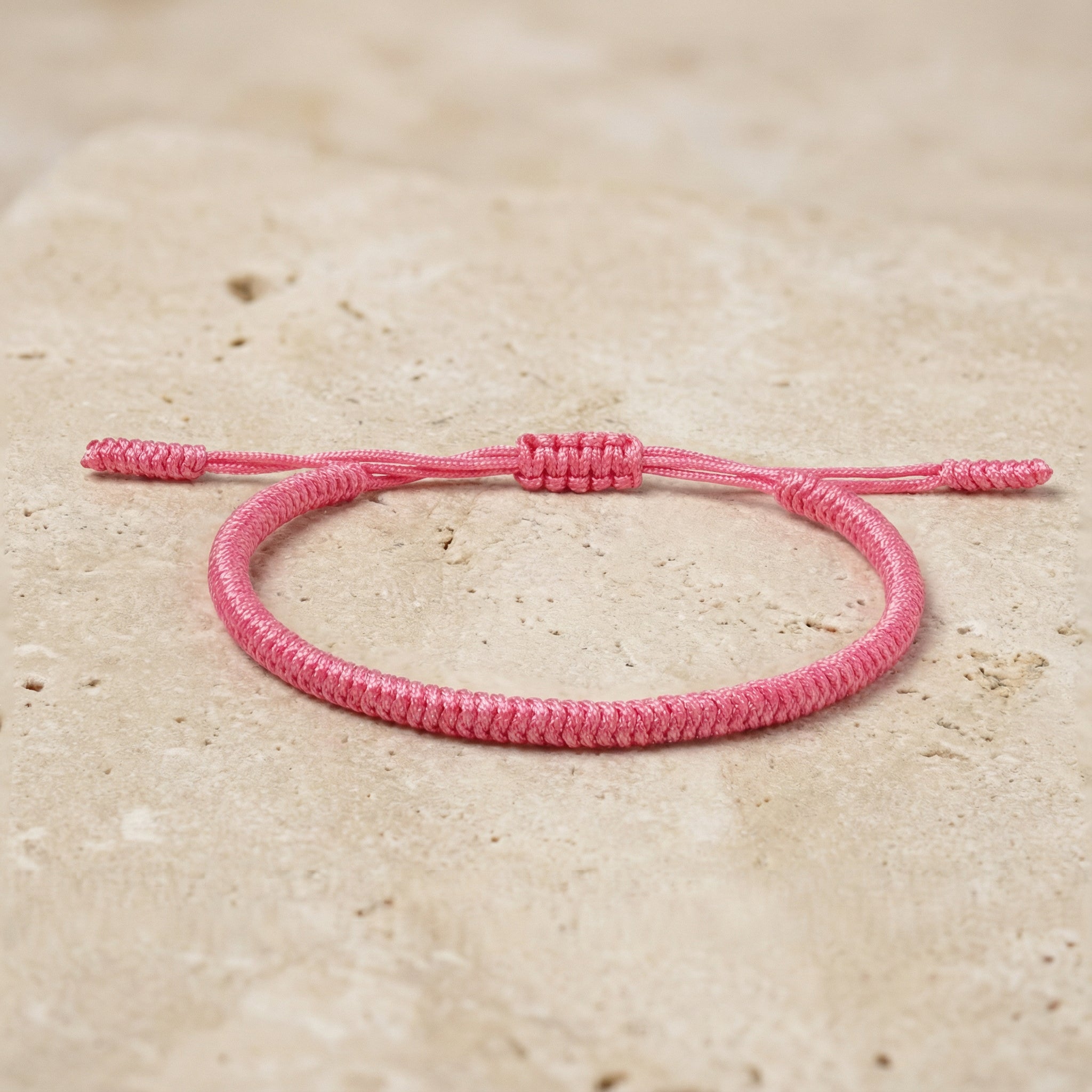 Pulsera Budista de Nudos Hecha a Mano | Protección, Suerte y Energía