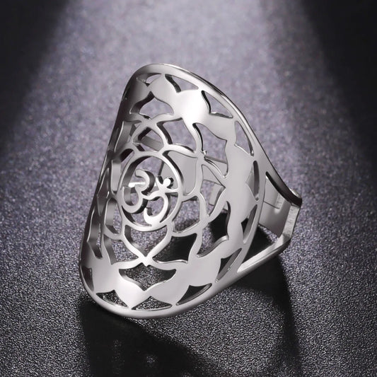 ORACLE RING · Stainless steel (adjustable)