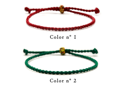 VIBRATION - Handmade Lucky Buddhist Knot Bracelet