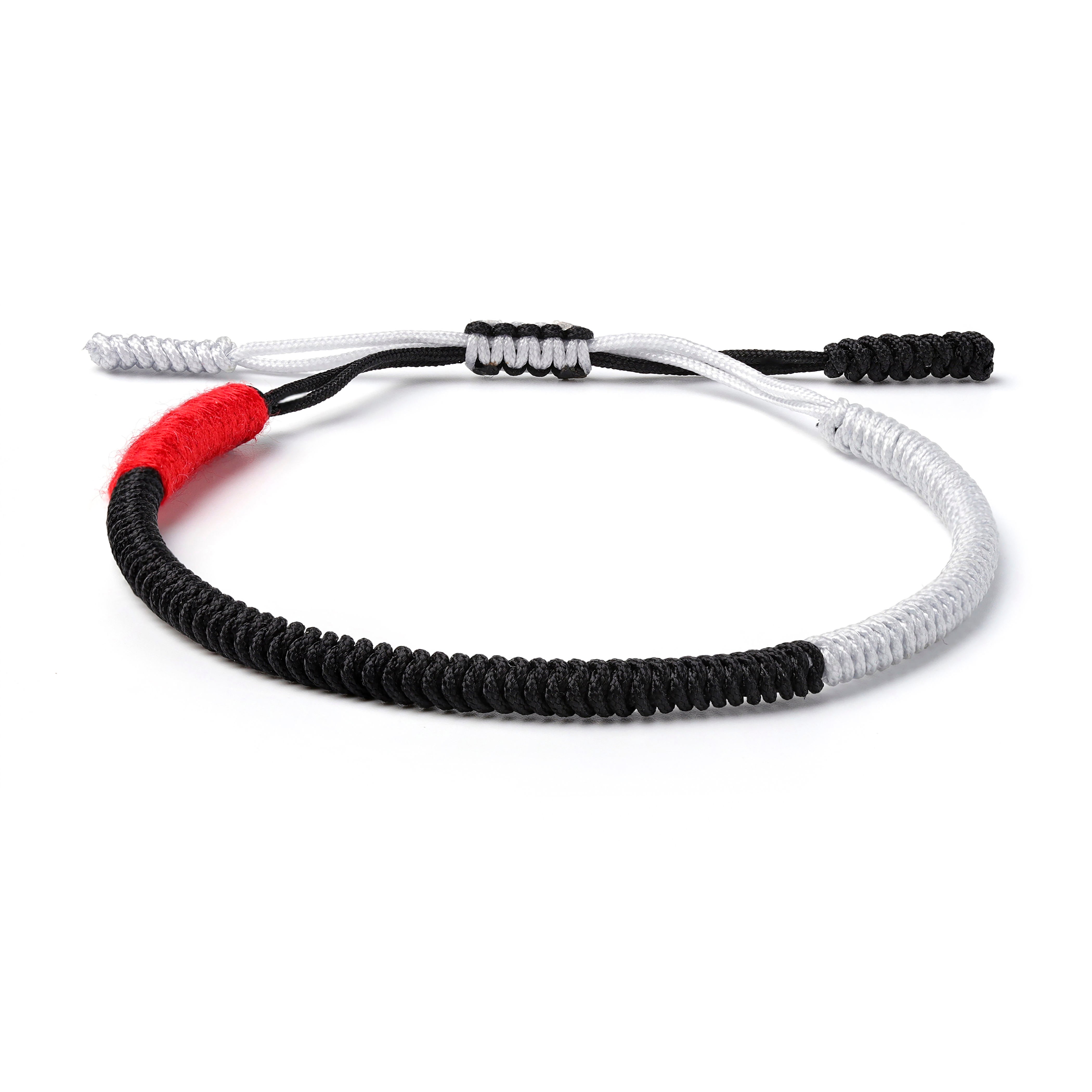 KARMA - Pulsera de nudos budistas de la suerte hecho a mano