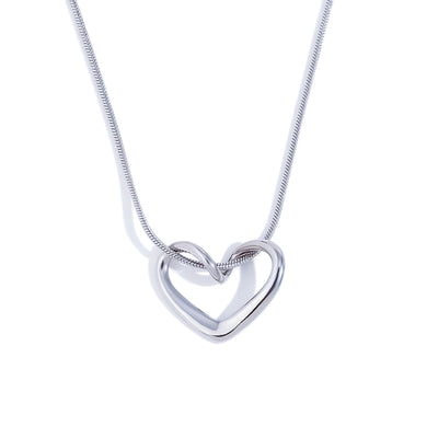 Colgante Corazón Infinito | Símbolo eterno de amor y conexión | Elegancia Atemporal