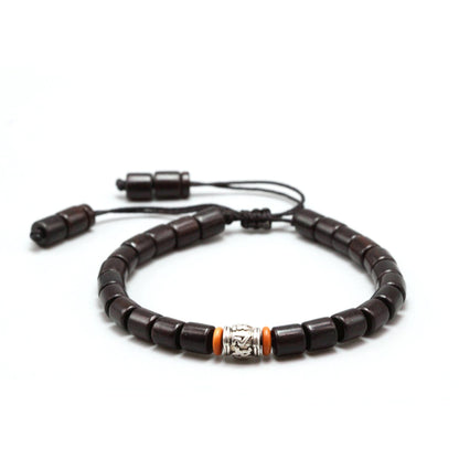 Tibetan Buddhist Bracelet with Coconut Beads