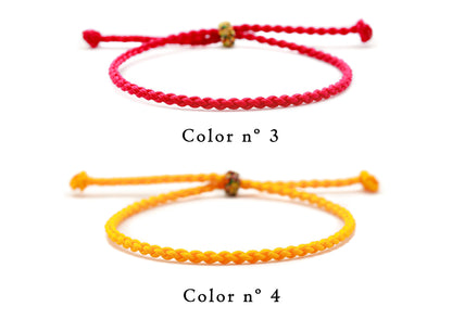 VIBRATION - Handmade Lucky Buddhist Knot Bracelet