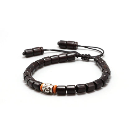 Tibetan Buddhist Bracelet with Coconut Beads