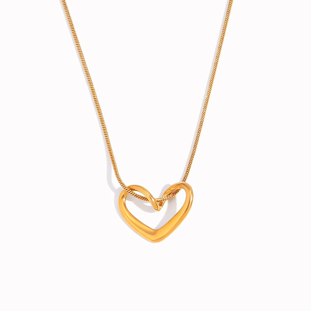 Colgante Corazón Infinito | Símbolo eterno de amor y conexión | Elegancia Atemporal