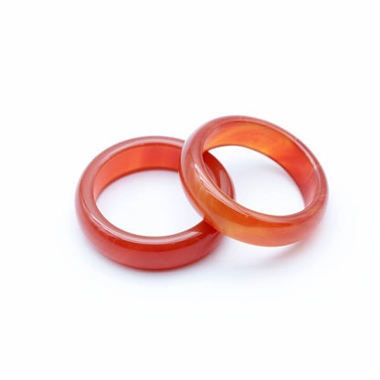 CARNELIAN RING Natural stone ring