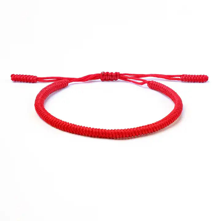 LUCK - Handmade Lucky Buddhist Knot Bracelet 