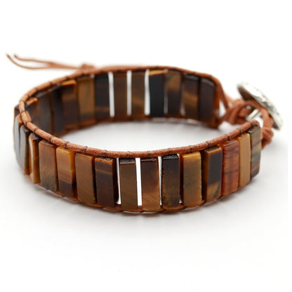 BOHO BRACELET · TIGER EYE - Natural stone bracelet