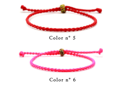 VIBRATION - Handmade Lucky Buddhist Knot Bracelet