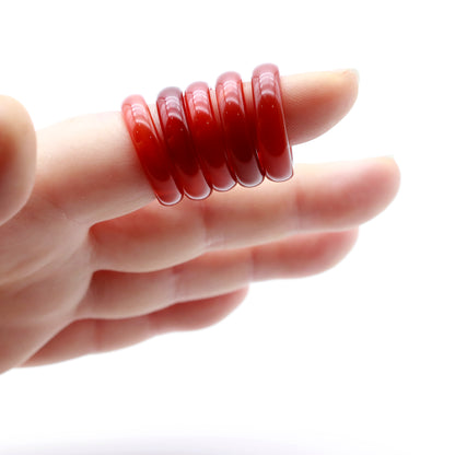 CARNELIAN RING Natural stone ring