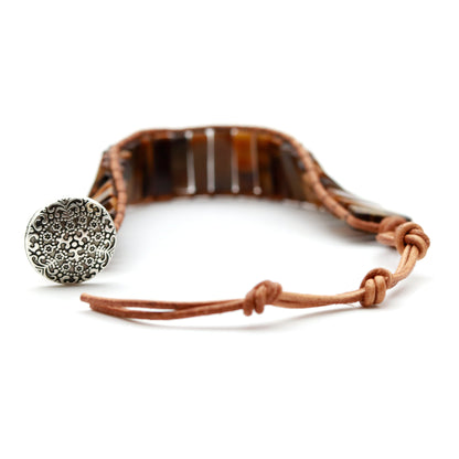 BOHO BRACELET · TIGER EYE - Natural stone bracelet