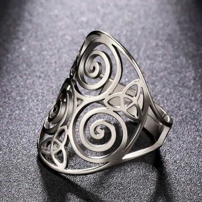 DRACO RING · Stainless steel (adjustable)