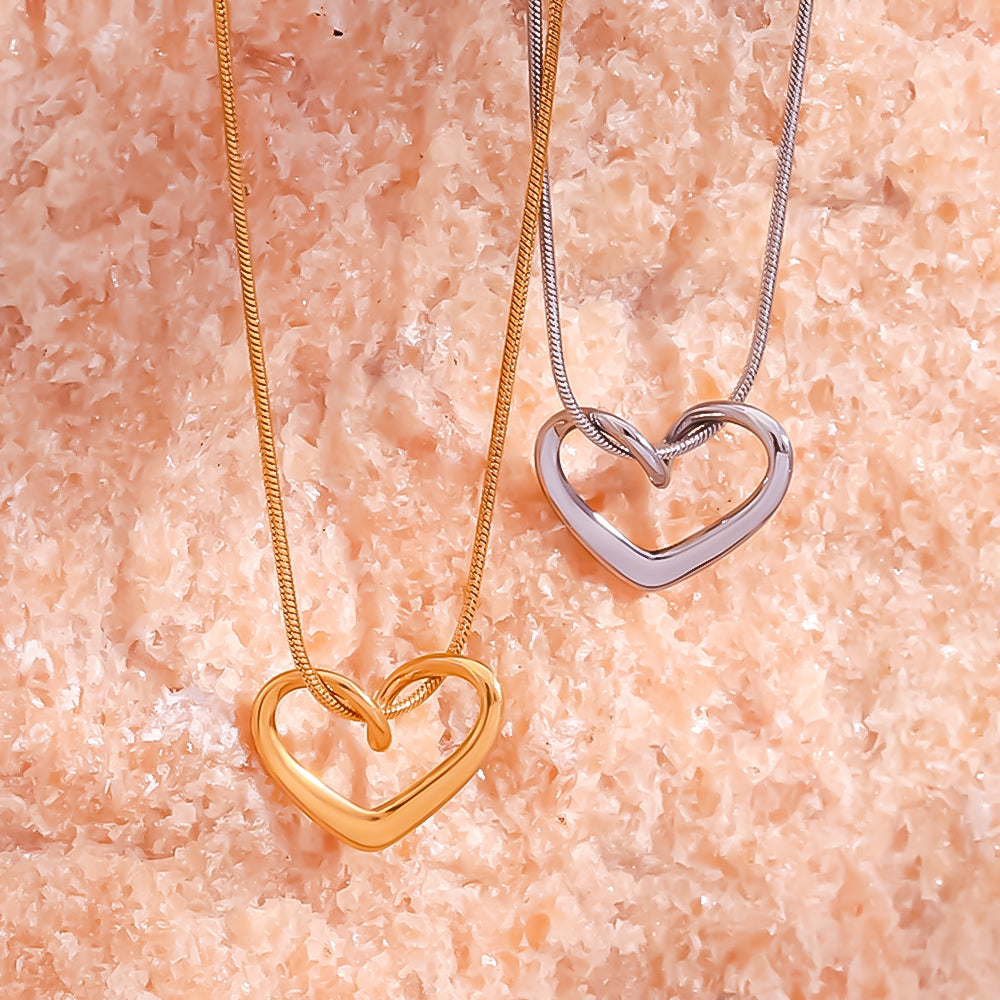 Colgante Corazón Infinito | Símbolo eterno de amor y conexión | Elegancia Atemporal