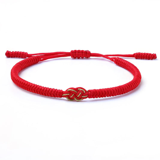 EXECUTION - Handmade Lucky Buddhist Knot Bracelet 