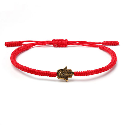 SELF-ACCEPTANCE - Handmade Lucky Buddhist Knot Bracelet