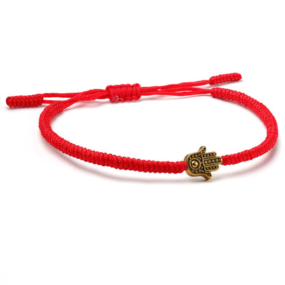 SELF-ACCEPTANCE - Handmade Lucky Buddhist Knot Bracelet