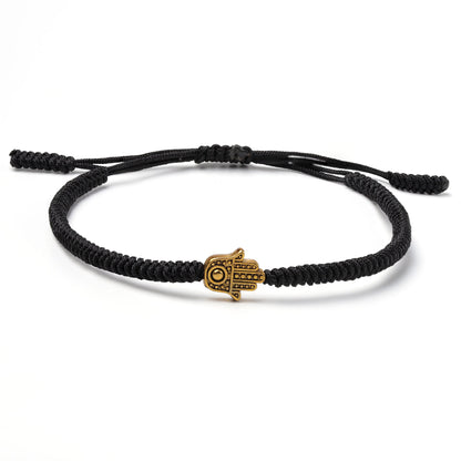 SELF-ACCEPTANCE - Handmade Lucky Buddhist Knot Bracelet