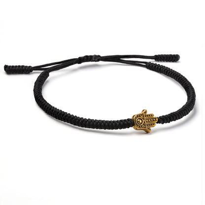 SELF-ACCEPTANCE - Handmade Lucky Buddhist Knot Bracelet