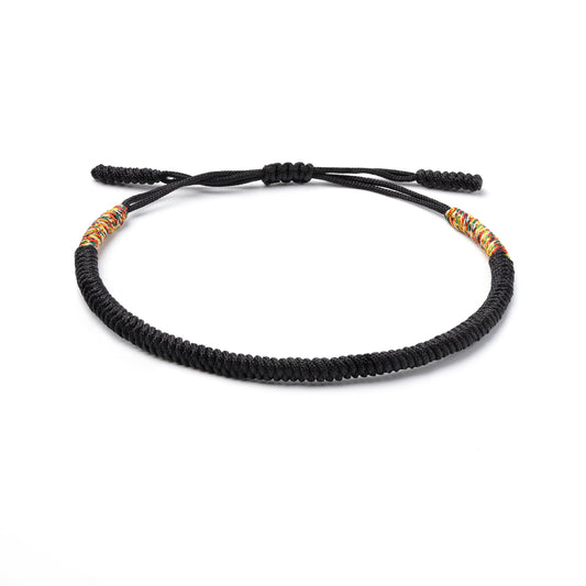 ABUNDANCE - Handmade Lucky Buddhist Knot Bracelet 