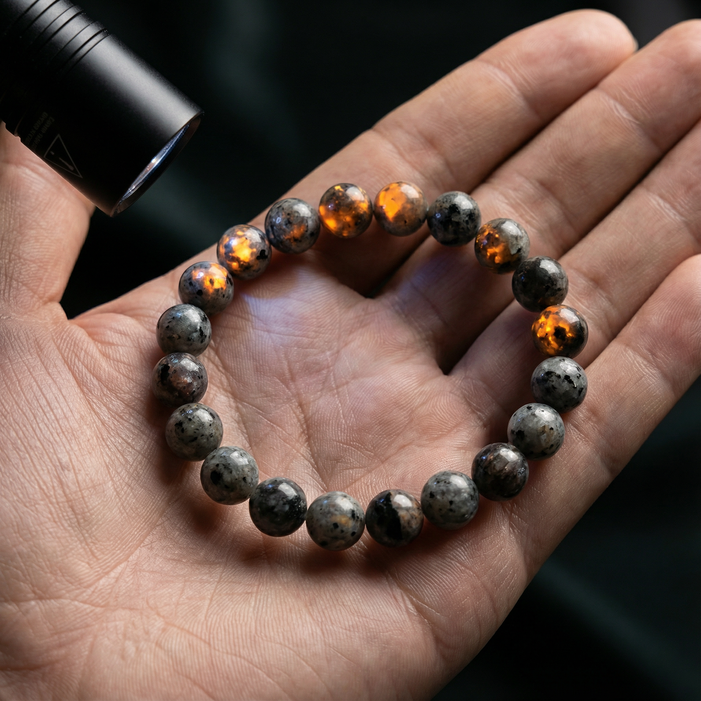 Thruster Amulet 12 constellations Bohemian-style crystal beads