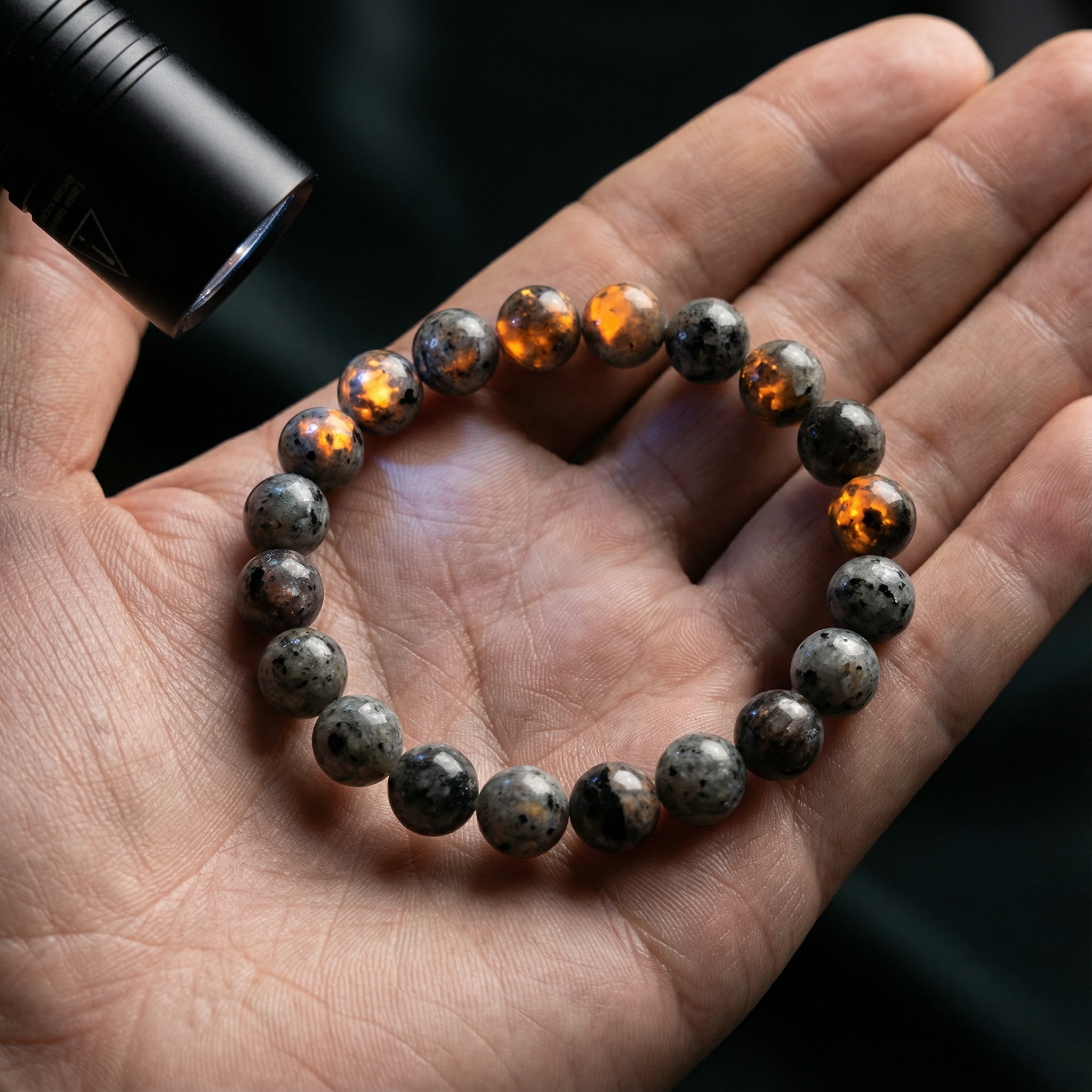 Thruster Amulet 12 constellations Bohemian-style crystal beads