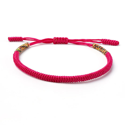 JOY - Handmade Lucky Buddhist Knot Bracelet 
