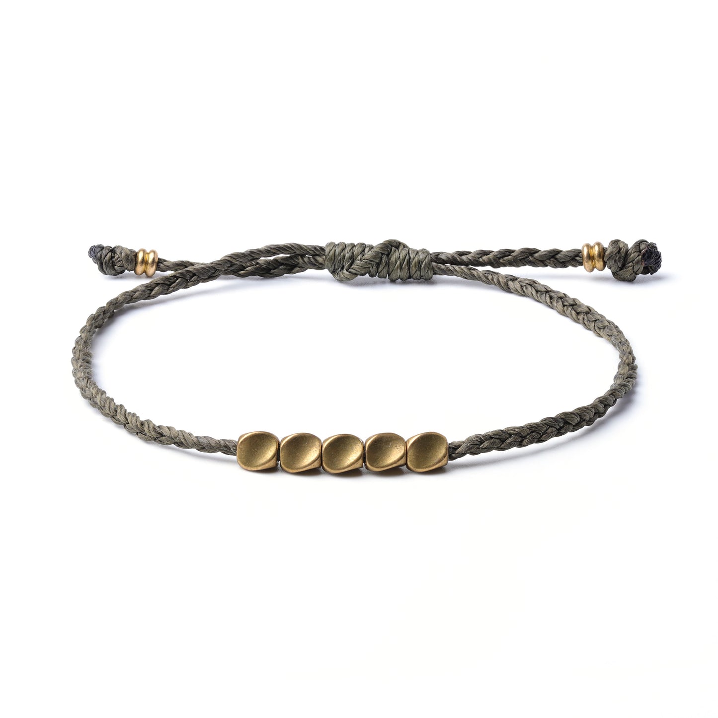 ENLIGHTENMENT - Handmade Lucky Buddhist Knot Bracelet 