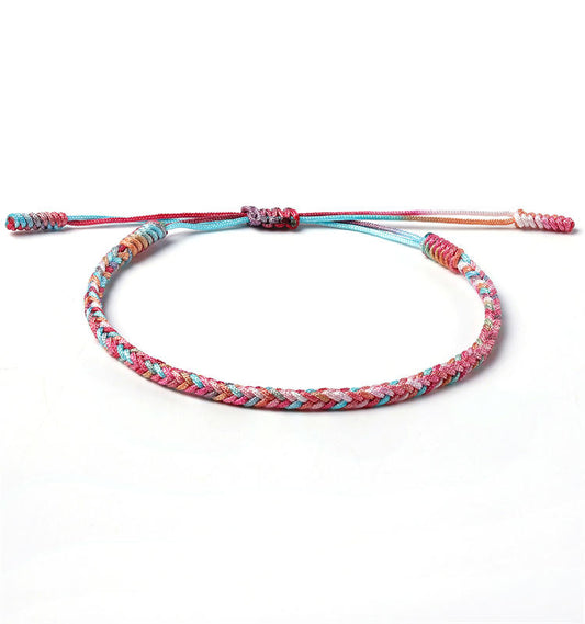 UNDOUBLE - Handmade Lucky Buddhist Knot Bracelet 