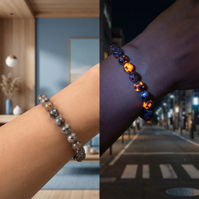 Thruster Amulet 12 constellations Bohemian-style crystal beads