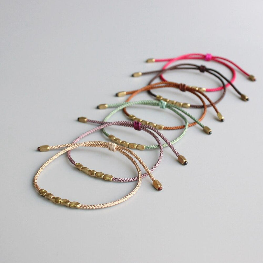 BRACELET WITH BRASS BEADS-PRIVATE LISTING ONLY FOR L.Y.