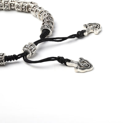 Tibetan silver account of Tibetan Buddhist Bracelet