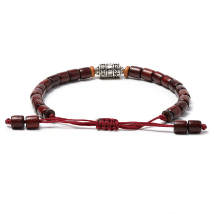 Tibetan Buddhist Bracelet with Coconut Beads