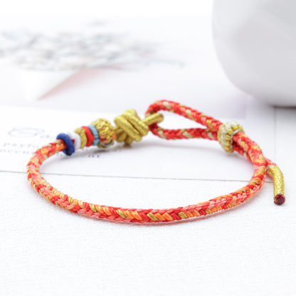 Tibetan Buddhist Bracelet Acceptance, Handmade, Kabbalahh Bracelet