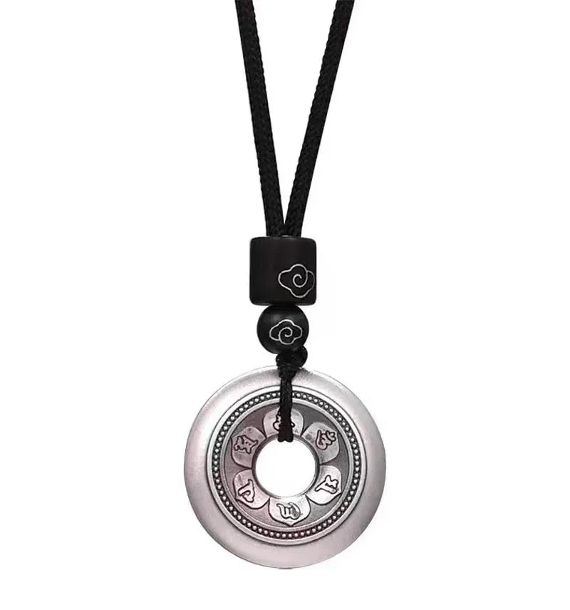 OM MANI PADME HUM PENDANT TIBETAN TALISMAN PENDANT