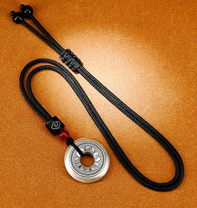 OM MANI PADME HUM PENDANT TIBETAN TALISMAN PENDANT