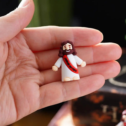 Mini Figuras de Jesús | Decoración Cristiana | Recuerdos Bautizo, Comunión y Confirmación