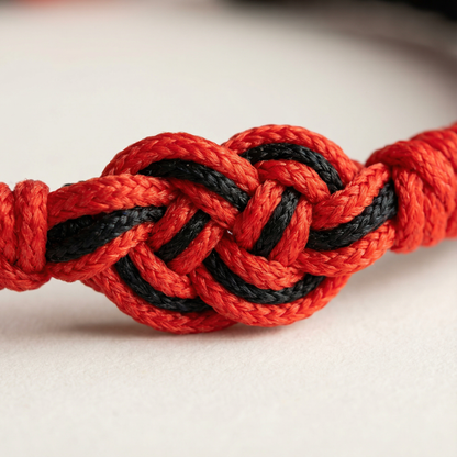 HARMONY - Set of handmade Buddhist Lucky Knot Bracelets