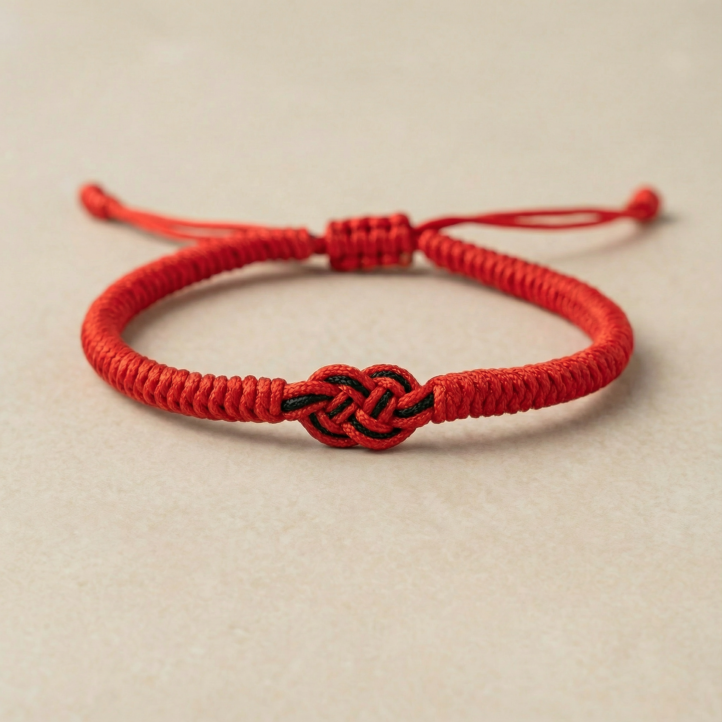 HARMONY - Set of handmade Buddhist Lucky Knot Bracelets