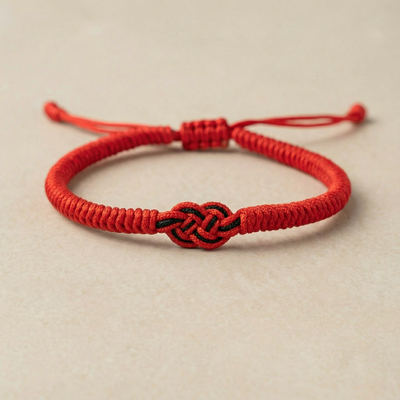 HARMONY - Set of handmade Buddhist Lucky Knot Bracelets