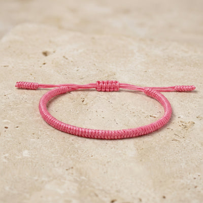 Pulsera Budista de Nudos Hecha a Mano | Protección, Suerte y Energía