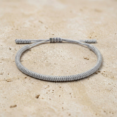 Pulsera Budista de Nudos Hecha a Mano | Protección, Suerte y Energía