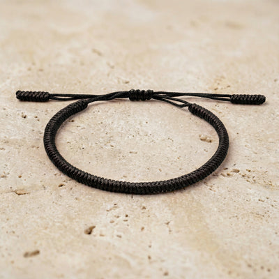 Pulsera Budista de Nudos Hecha a Mano | Protección, Suerte y Energía